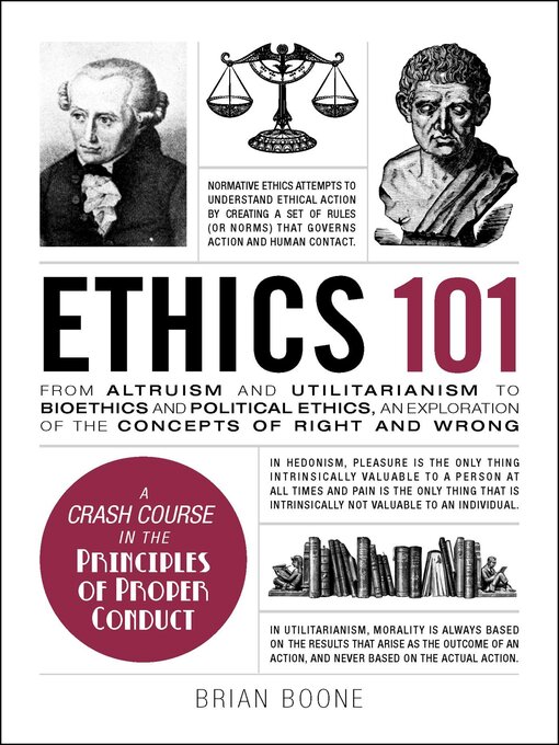 Title details for Ethics 101 by Brian Boone - Wait list